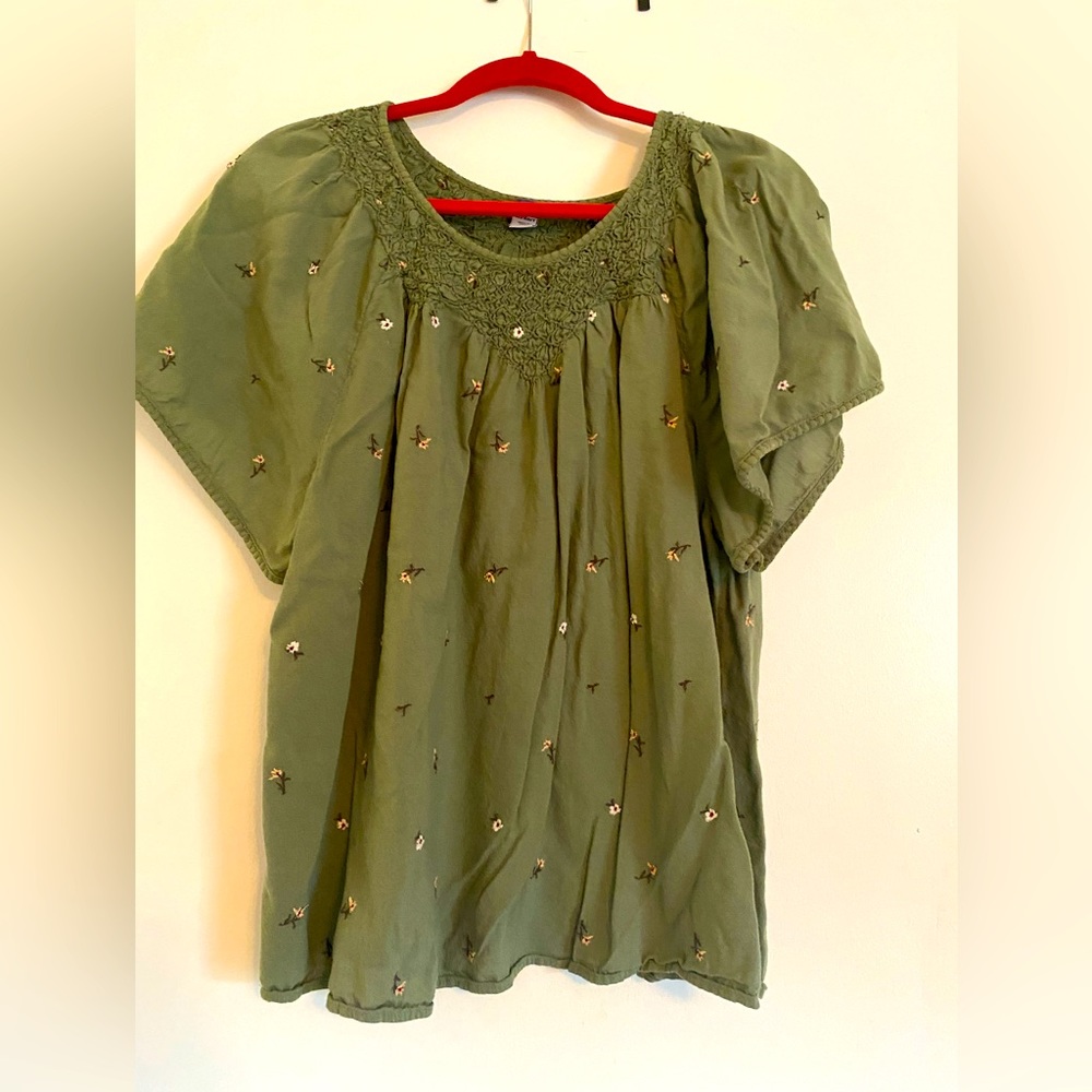 Old Navy XL Women’s Blouse Green